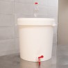 Seau fermentation/brassage 30L avec couvercle, robinet et barboteur