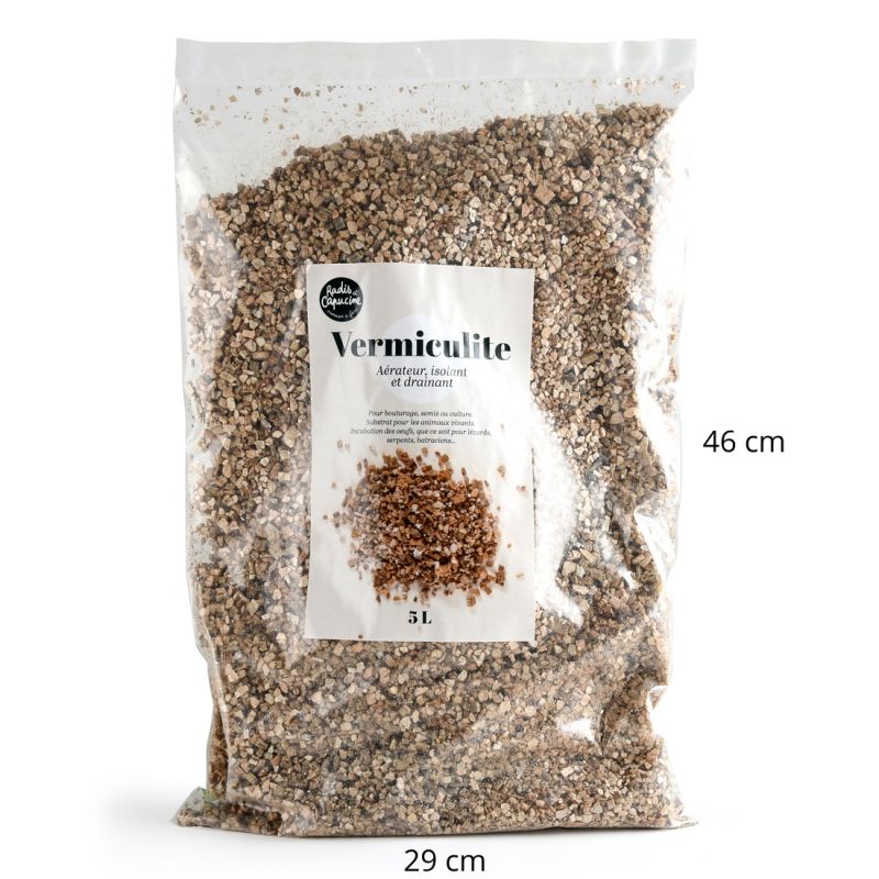 Vermiculite bag of 6.5 L500 g