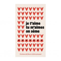 Sachet message - Je t'aime...