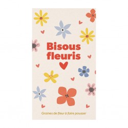 Sachet message - Bisous...