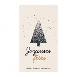 Sachet message - Joyeuses...