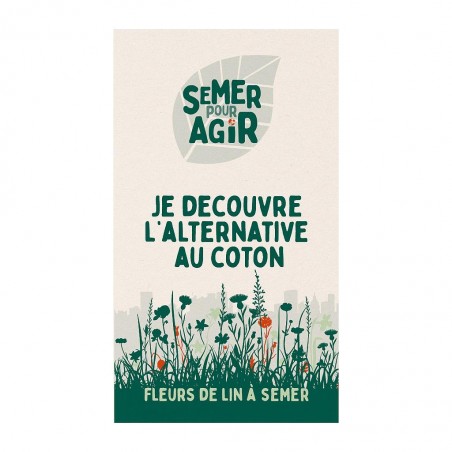 Sachet Semer pour agir - Je découvre l'alternative au coton