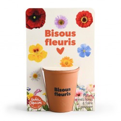 Gardening kit "bisous fleuris"