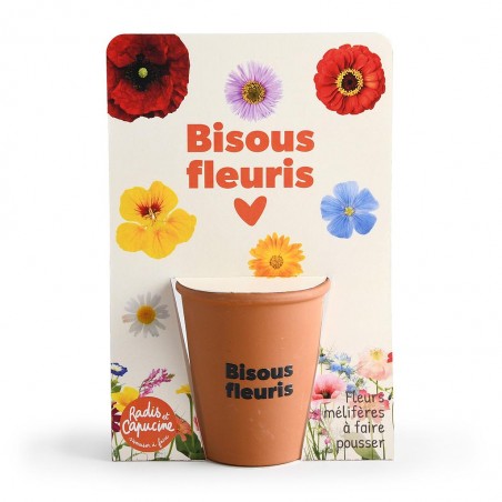 Kit jardinage "Bisous fleuris"