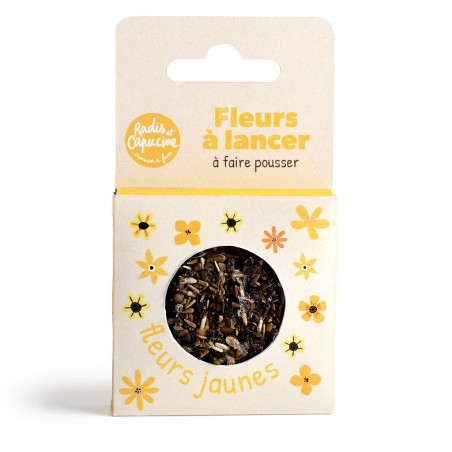 Fleurs à lancer - Fleurs jaunes