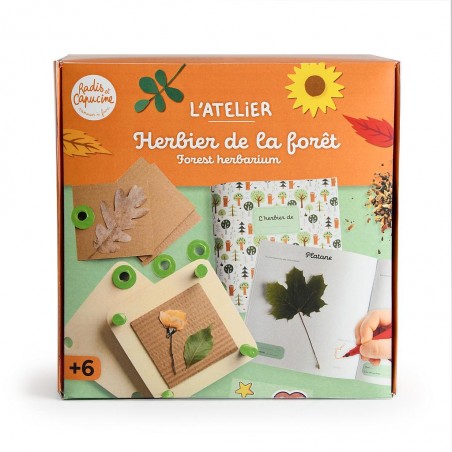Kit créatif herbier enfants explorateur