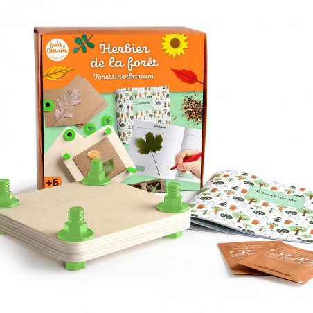 Kit créatif herbier enfants explorateur
