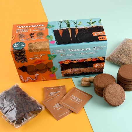 Vivarium to grow seeds