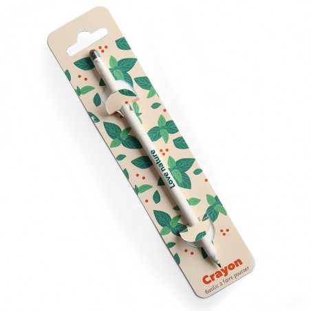 Crayon à planter avec graines de Basilic