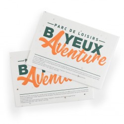 Carte postale papier de...