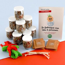 Coffret 10 tetes a pousser...