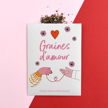 Sachet message - Graines d'amour