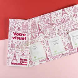 Carte souvenir 3 sachets...