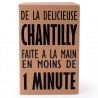 chantilly 1 minute cookut