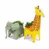Animaux pop up - Girafe et Elephant