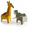 Animaux pop up - Girafe et Elephant