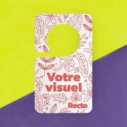 Accroche-porte en papier de...