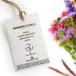 Etiquette en papier de...