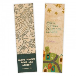 Marque-page en bois Made in...