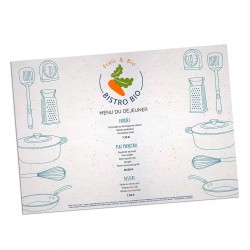 Set de table en papier de...