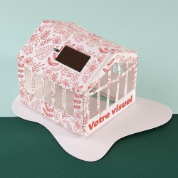 Serre tropicale à colorier