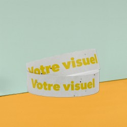 Bracelet en papier de graines