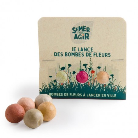 Set 3 bombe de fleurs