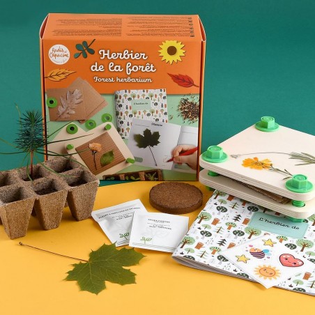 Kit créatif herbier enfants explorateur
