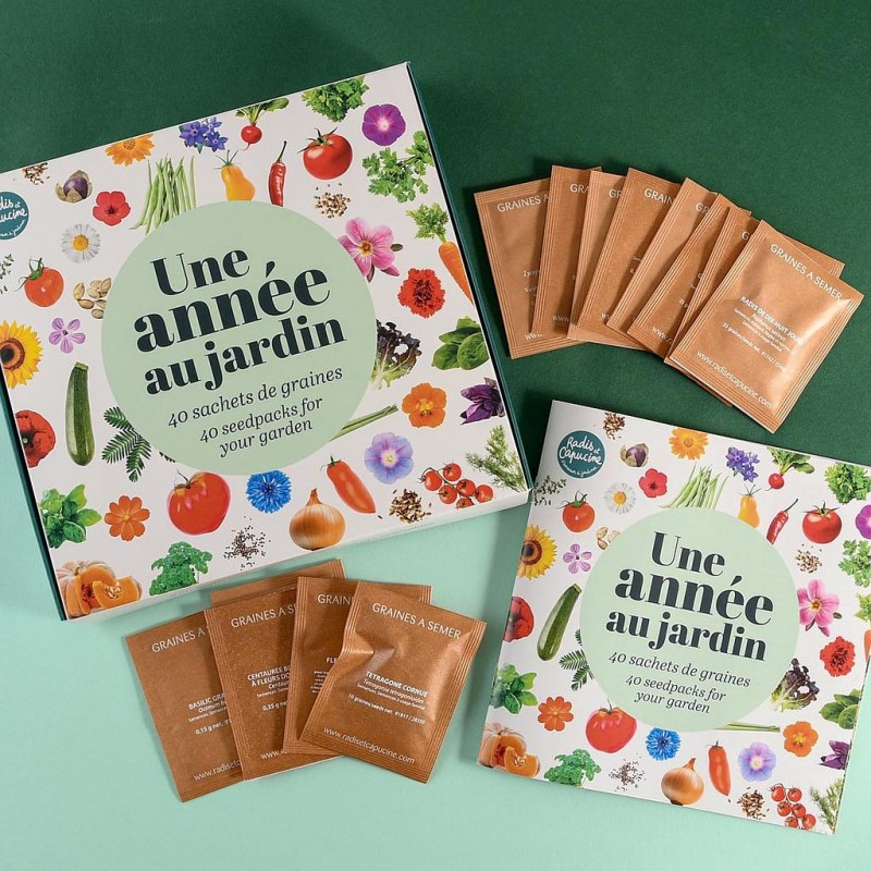 Coffret 40 sachets de graines