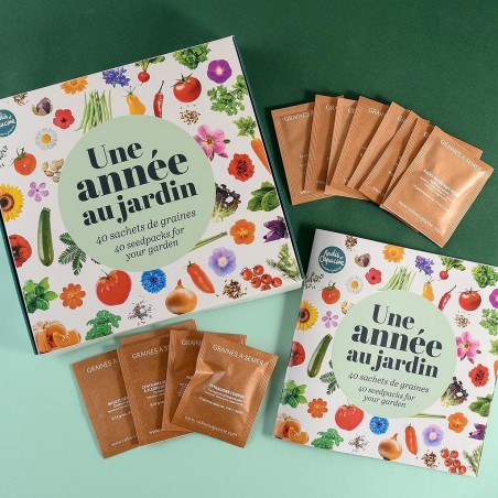Coffret 40 sachets de graines