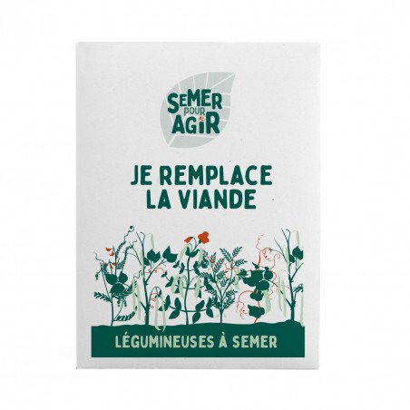 Sachet Semer pour agir - Je remplace la viande