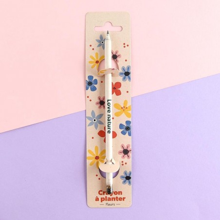 Crayon à planter avec graines de Fleurs