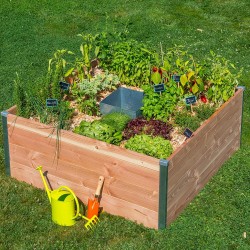 Keyhole vegetable garden...