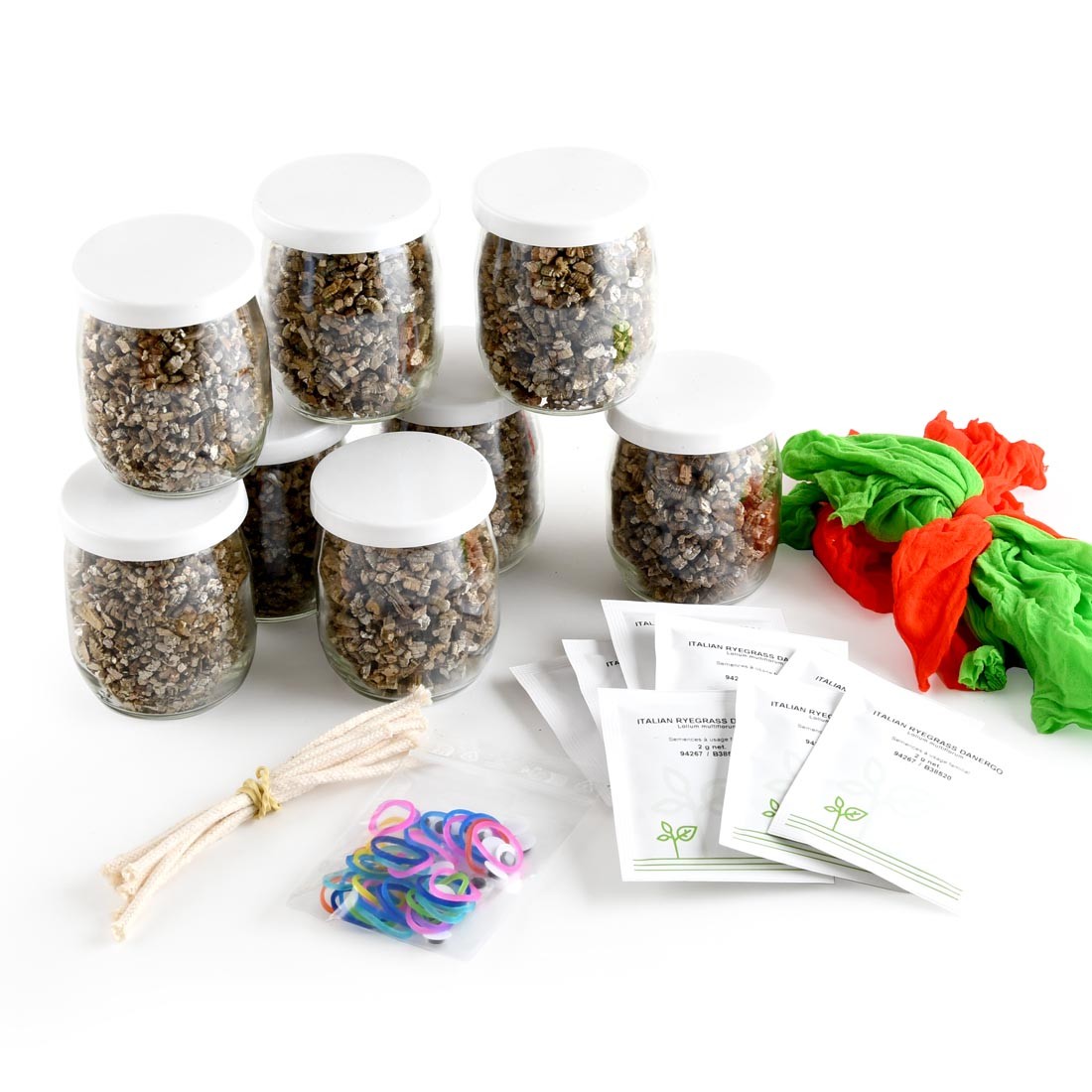 Coffret Tête à pousser Mr Patate x8 Coffret Tête à pousser Mr